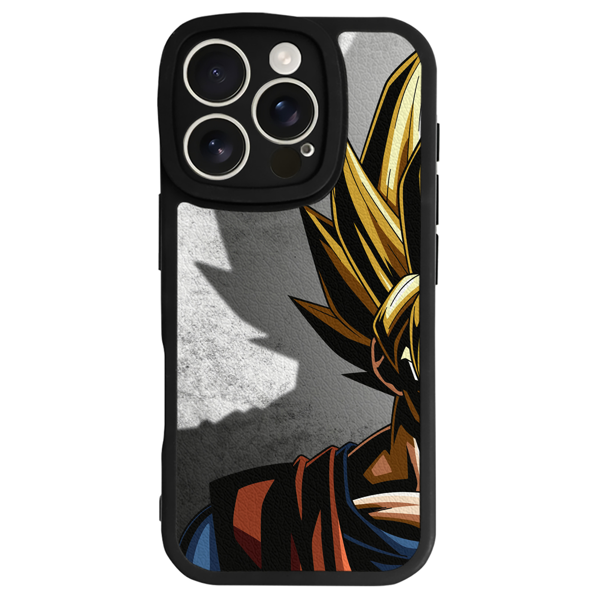 （画像用） ドラゴンボール DRAGON BALL 【iPhone 16シリーズ対応】シリコンスマホケース（レザー調） 材質：シリコン